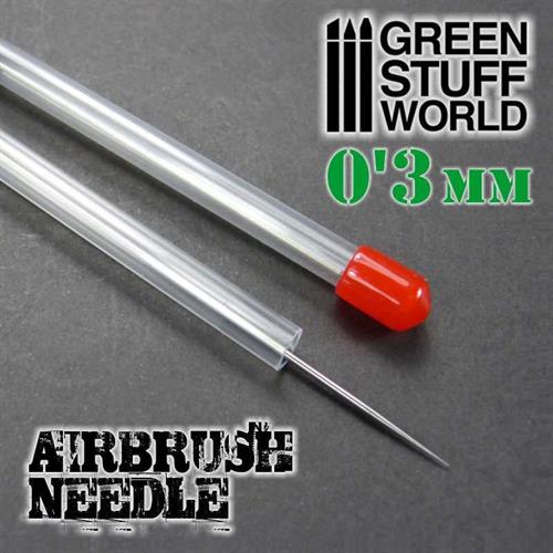 0,3 mm nål - Airbrush Needle 0.3mm - GSW Airbrush Pistol